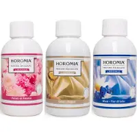 Horomia Wasparfum | set 3 x 250 ml Petali di peonia, Gold Argan, Blue fior di loto