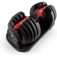 ZEUZ 1 Stuk Verstelbare Dumbell 2.5 KG t/m 24 KG - Gewichten Halterset – Fitness Sport Set – Conditie & Krachttraining – Halters