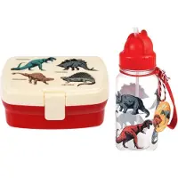 Rex London Lunchbox set met Broodtrommel / Drinkfles - Dinosaurus