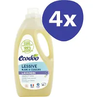 Ecodoo Vloeibaar Wasmiddel Geconcentreerd Lavendel (66 wasbeurten) (4x 2L)