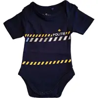 Fun2Wear - baby- politie Uniform - romper - korte mouw - maat 50/56