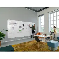 Smit Visual Design frameloze whiteboardwand 198x392 cm - 4 panelen