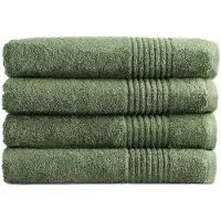 PHLOX Handdoeken set 70x140 cm 4 stuks 600 g/m2 zacht katoen supreme