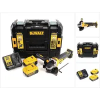 DeWalt DCG 406 M2 accu haakse slijper 18V 125mm borstelloos + 2x accu 4.0Ah + lader + TSTAK