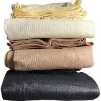 CamoBob schaduwdoek coupon 3x10m beige, tijdelijk met gratis 25 stuks klik klaks