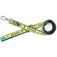 Max & Molly Dangerous Hondenlijn / Hondenriem - Polyester - Geel - XS - Breedte: 1 cm - Lengte: 120 cm