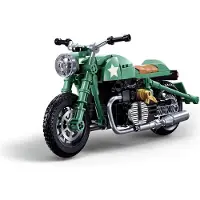 Sluban ModelBricks Motorfiets R75 bouwspeelgoed – Constructiespeelgoed motor modelbouw – bouwdoos met 215 bouwstenen – M38-B1133 – vanaf 10 jaar