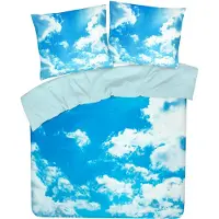 DoubleDry Dekbedovertrek my design 100% katoen tweepersoons 200x200 cm + 2