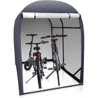 Mara Fiets Garage - Fietstent - Garage - Multifunctioneel - Bike Shelter - Antraciet - Polyethyleen Aluminium - 176 x 120 x 163 cm