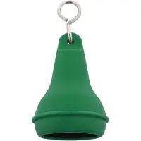 Combicraft Hotel sleutelhanger Mayfair met open onderkant 41x70mm groen - 5 stuks