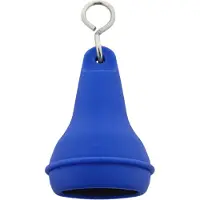 Combicraft Hotel sleutelhanger Mayfair met open onderkant 41x70mm blauw - 10 stuks
