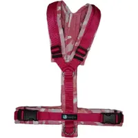 AnnyX Hondentuig - Y-tuig - Limited Edition FIRE - Camouflage - Maat L (70-86 cm borstomvang)