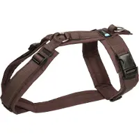 AnnyX Hondentuig - Y-tuig - Bruin - maat M - Borstomvang 62-74cm - Gewicht hond 18-30 kg
