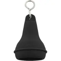 Combicraft Hotel sleutelhanger Mayfair met open onderkant 41x70mm zwart - 50 stuks