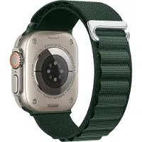 Hoco Climbing WA 20 Watch Bandje - Geschikt voor Apple Watch 1 / 2 / 3 / 4 / 5 / 6 / 7 / 8 / 9 / SE / Ultra - 38MM / 40MM / 41MM - Groen
