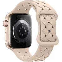 Hoco Flexible WA 16 Watch Bandje - Geschikt voor Apple Watch 1 / 2 / 3 / 4 / 5 / 6 / 7 / 8 / 9 / SE / Ultra - 38MM / 40MM / 41MM - Roze