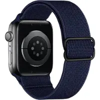 Hoco Fashion WA 04 Watch Bandje - Geschikt voor Apple Watch 1 / 2 / 3 / 4 / 5 / 6 / 7 / 8 / 9 / SE / Ultra - 42MM / 44MM / 45MM / 49MM - Blauw