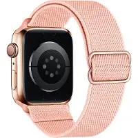 Hoco Fashion WA 04 Watch Bandje - Geschikt voor Apple Watch 1 / 2 / 3 / 4 / 5 / 6 / 7 / 8 / 9 / SE / Ultra - 42MM / 44MM / 45MM / 49MM - Roze
