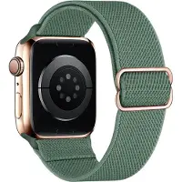 Hoco Fashion WA 04 Watch Bandje - Geschikt voor Apple Watch 1 / 2 / 3 / 4 / 5 / 6 / 7 / 8 / 9 / SE / Ultra - 38MM / 40MM / 41MM - Groen