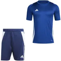 Adidas Tiro 24 Trainingsset Blauw Donkerblauw Wit
