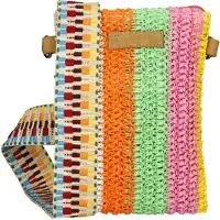Enrico Benetti Rieten Telefoontasje Multicolor 1