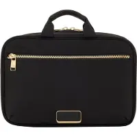 Tumi Voyageur Madeline Cosmetic black/gold toilettas make-up