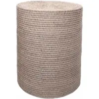 DECOR WALTHER Hocker Basket Rattan Licht