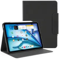 Pipetto Rotating Folio IPad Air 13 Inch Hoesje Zwart