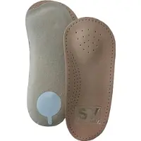 SV Exclusief Steunzool - 3/4 Inlegzool met Voetbed - Ondersteunt en ontlast de voet - Voorkomt vermoeide voeten - Maat 36