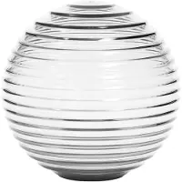 Astro Tacoma Globe Ribbed Glass Lampenkap Clear