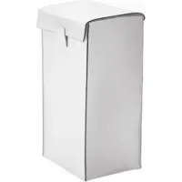 DECOR WALTHER Wasmand Nappa WB Met deksel en binneninzet Wit