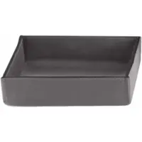 DECOR WALTHER Zeepschaal Nappa TAB Klein Grijs