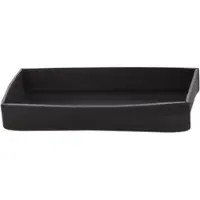 DECOR WALTHER Zeepschaal Nappa TAB Groot Zwart Bruin