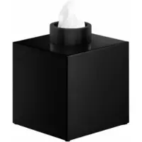 DECOR WALTHER Tissuebox Club KB Mat Zwart Mat Zwart