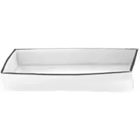 DECOR WALTHER Zeepschaal Nappa TAB Groot Wit