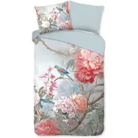Good Morning dekbedovertrek Birdie - Katoen - 1-persoons (140x220 + 60x70cm)