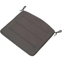 Muuto Linear Steel zitkussen voor loungestoel Donkergrijs