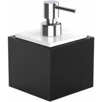 DECOR WALTHER Zeepdispenser Brownie SSP 430 ml Wit Zwart Chrome