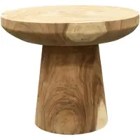 AVH-Collectie Bandung boomstam diningtafel 90x90xH75 cm