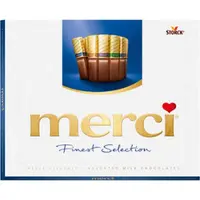 Merci Finest Selection - Melk - Chocolade - tray a 10 x 250 gram