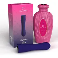 Lola Milani - Krachtige Siliconen Vibrator - Paars