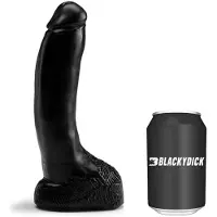 Gangbangster - Parker - Dildo - 18 x 5 cm - PVC - Zwart