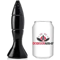 Dodger Army - Fritz - Buttplug - 15 x 4,3 cm - PVC - Zwart