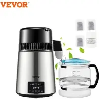 Markenlos waterfilter - Effectieve waterzuivering - Zwart