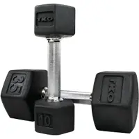 TKO Tri-grip Dumbbell 10KG - Zwart | Europe