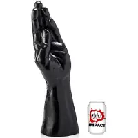 Gangbangster - Fist & Furious - Dildo 48 x 13 cm - PVC - Zwart