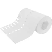 Combicraft beschrijfbare sleufetiketten wit 120x13mm - per 1000 stuks