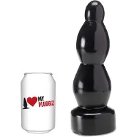 Gangbangster - Towy - Buttplug - 22 x 7,7 cm - PVC - Zwart