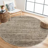 Muratap Relax oslo laagpolig effen vloerkleed rond modern tapijt - 120 cm rond
