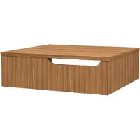 SaniGoods Aven badmeubel met handdoekuitsparing 60cm walnoot
